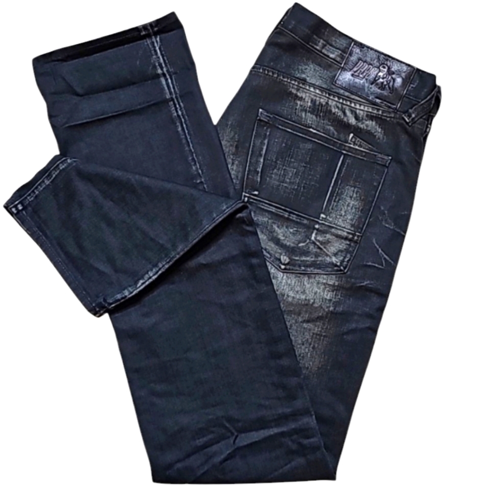 PRPS Goods & Co. Distressed-Demon Fit Jeans. Men's Size: Waist 36x34 Inseam.